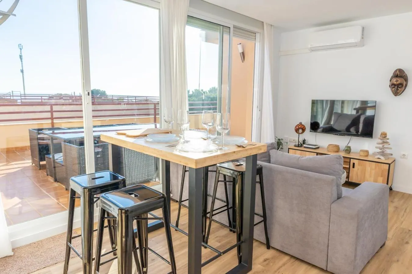 Apartamento Sereno 1 | Piscina, Garaje, Terraza Y Playa Los Canos De Meca